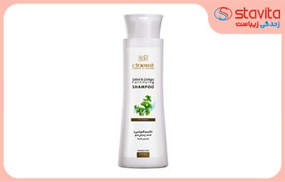 شامپو تقویتی و ضد ریزش مو بانوان مدل (Sabel & Ginkgo Fortifying Shampoo) برند سینره