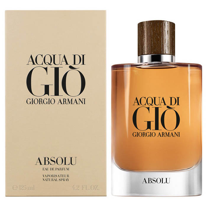 ادو پرفیوم مردانه جورجیو آرمانی مدل Acqua Di Gio Absolu حجم 125 میلی لیتر